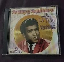 Sunny The Sunliners “20 Greatest Hits” Tejano Tex Mex Cd
