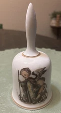 LIMITED EDT SCHMID 1974 CHRISTMAS BELL INSPIRED BY BERTA HUMMEL - GUARDIAN ANGEL