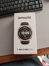 Amazfit T-Rex 3 Pro 44mm Smart Watch AMOLED Display Built-in Flashlight Gold