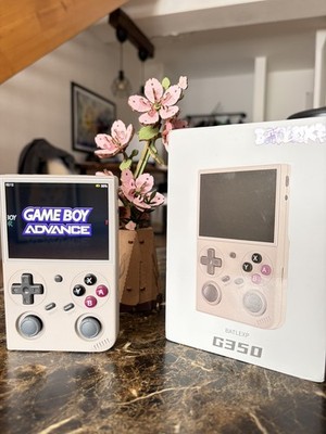 BATLEXP G350 Retro Handheld Spielkonsole 3,5 Zoll IPS Bildschirm 