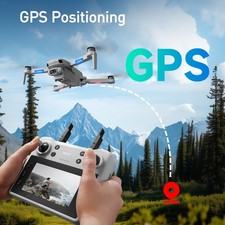 4DF8 4.5" Screen GPS Drone 4K Camera Auto Return/Follow Me 5G FPV Christmas Gift