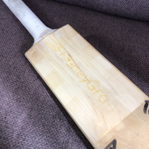 Genuine Gray Nicolls English Willow Cricket Bat Powerbow ? Moneygram Signed Vgc - Picture 5 of 17