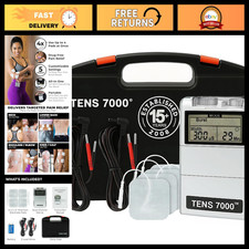 Digital TENS Unit Muscle Stimulator for Pain Relief - Back, Sciatica, Neck, Shou