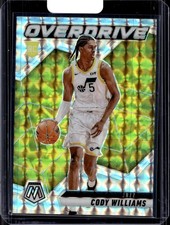 2024-25 Panini Mosaic #23 Cody Williams Overdrive