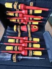 Electrician Insulated Screwdriver Set 1000V ~ 13pc Electrical ScrewDrivers.