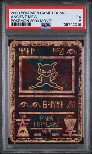 2000 POKEMON GAME MOVIE POKEMON 2000 MOVIE ANCIENT MEW PSA 5