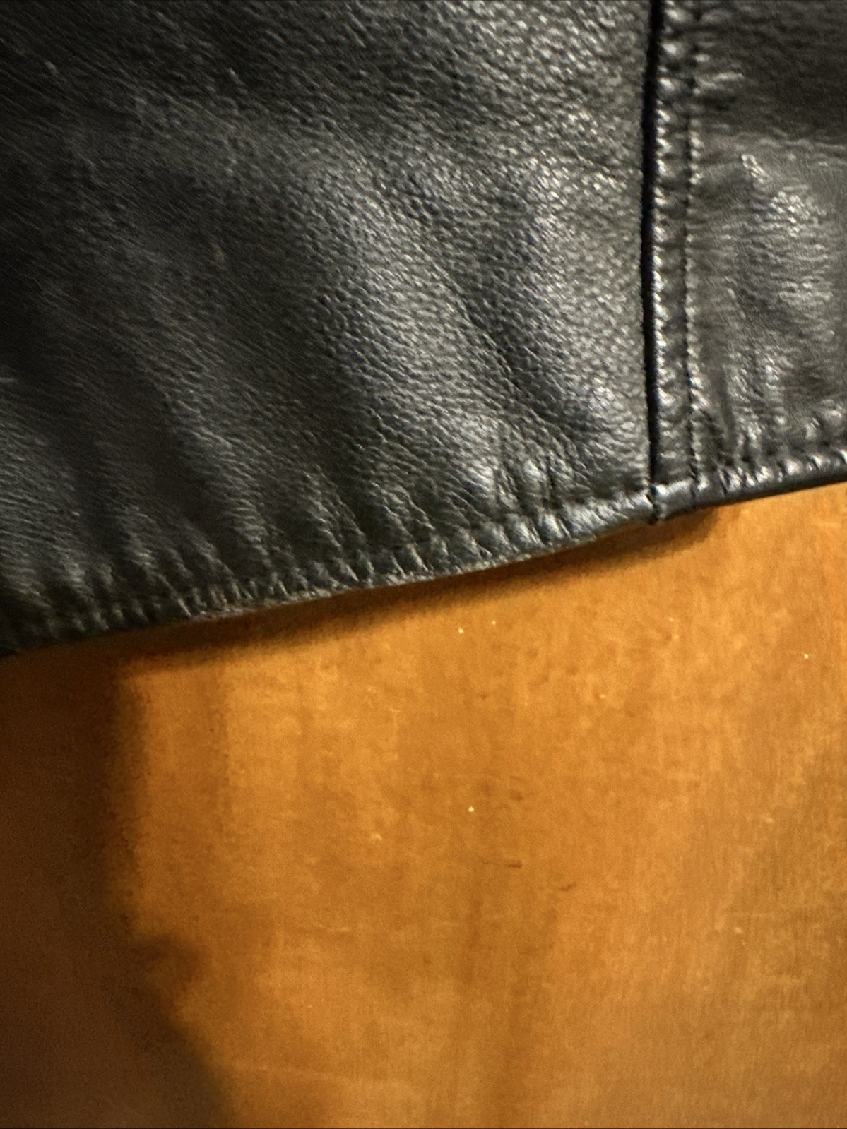 OffRoad Leather Jacket Size 14 Solid Black Women - image 10