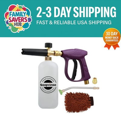 #ad Adjustable Foam Lance amp; 30° Gutter Cleaner – Ultimate Pressure Washer Accessory $50.39