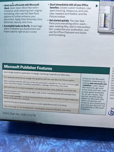 Editor Microsoft 2002 con clave de producto y libro, Windows XP, Office Big Box - Imagen 6 de 9
