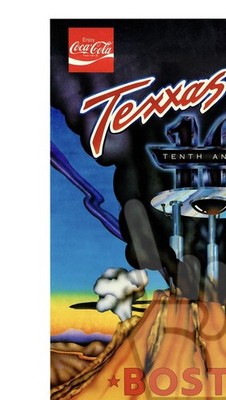 TEXXAS JAM 1987 POSTER BOSTON AEROSMITH WHITESNAKE POISON TESLA