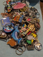 Huge Lot Of USA Destination Keychains