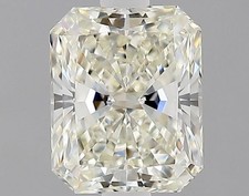 Cert. GIA Radiant 1.10 Carat Natural Mined Diamond Loose K color VVS2 clarity 3472.73 per carat