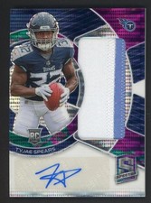 2023 Spectra Celestial Tyjae Spears RPA RC Rookie 2-Color Patch AUTO 38/75