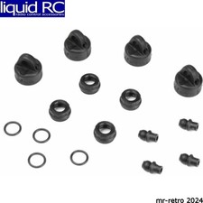 Tekno RC 6712 Shock/cartridge Cap Bushing Set 4 pieces each EB410