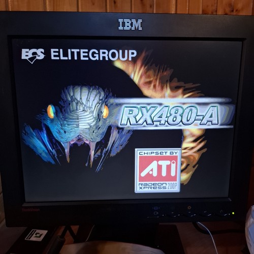 Vintage ECS RX480-A Socket 939 ATI Radeon Xpress - Zdjęcie 2 z 14
