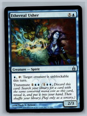 Magic MTG Ravnica City Of Guilds Ethereal Usher #47/306 TCG CCG