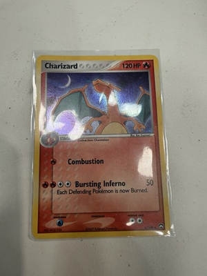 #ad 2007 Pokemon Ex Power Keepers #6 Charizard Holo 6 108 NM CLEAN $349.99