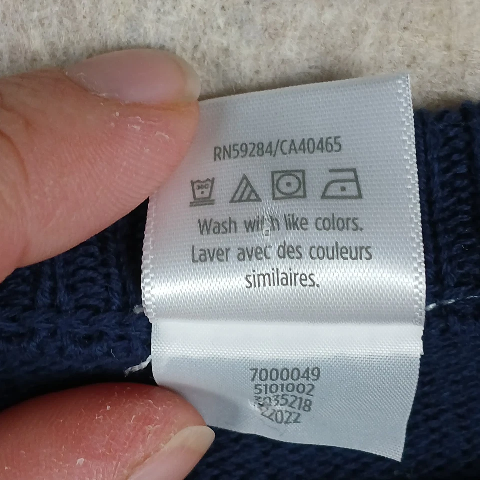 Suéter Gymboree A Juego Celebración Familiar Isla Feria Azul Marea Para Mujer GRANDE Foto 4 de 4