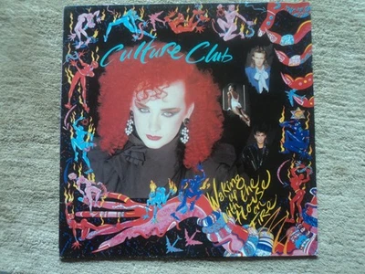 Vinyle 33t Culture Club - Waking up with the house on fire VG+ - Photo 1/4