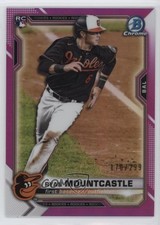 2021 Bowman Chrome Fuchsia Refractor /299 Ryan Mountcastle #64 1i3j