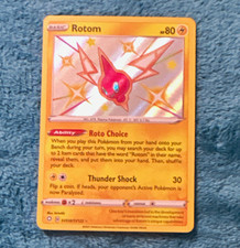 Pokemon TCG Rotom SV038/SV122 Shining Fates Shiny Holo Rare Basic HP 80 English on eBay
