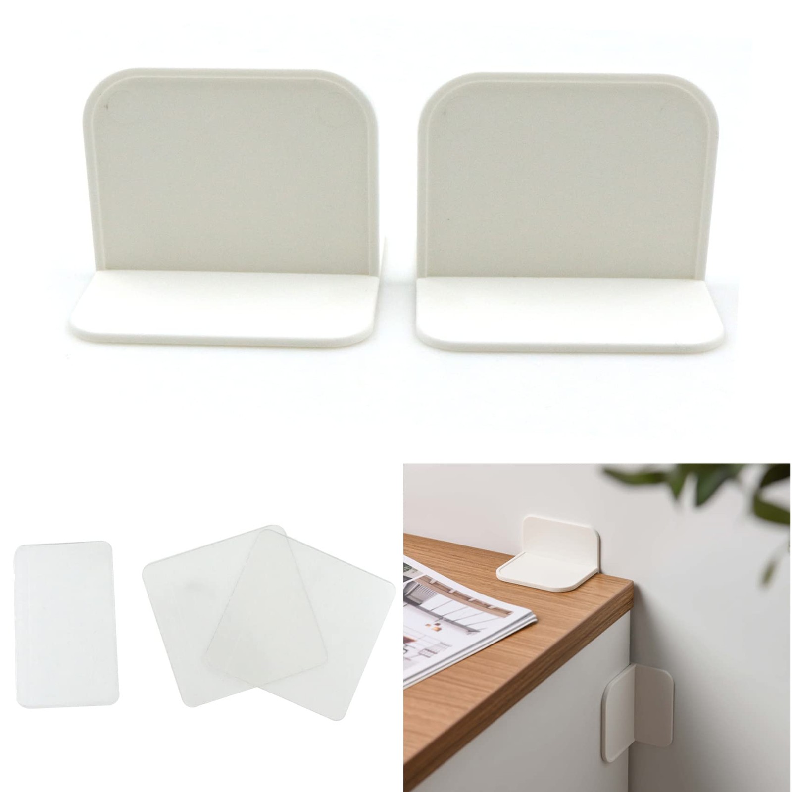 Support de Sécurité Anti-Chute Meuble pour Armoire Lourde Kit Métal