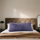 Body Pillow Cover with Zipper, Fluffy Body Pillow Pillowcase Fuzzy Long Pillo...