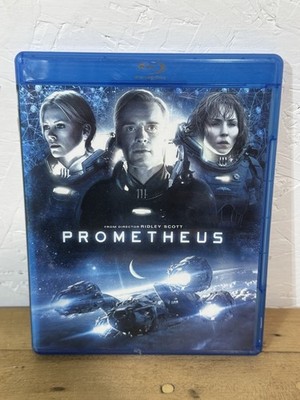 Prometheus Blu-Ray Michael Fassbender Ridley Scott Charlize Theron Used