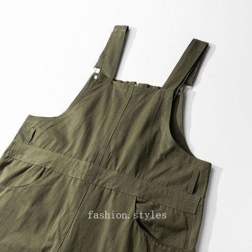 Ropa de trabajo retro americana monos Amei monos sueltos para hombre pantalones con tirantes nuevos - Imagen 19 de 29