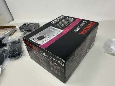 Pentax Optio M50 Compact Digital Camera 8.0MP *FLICKERING FOR