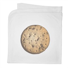 'Chocolate Chip Digestive' Cotton Baby Blanket / Shawl BY00050473