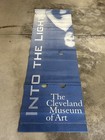 Vintage The Cleveland Museum of Art Outdoor Vinyl Banner - "Into The Light" Blue — photo 7