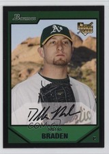 2007 Bowman Draft Dallas Braden #BDP35 0b6c