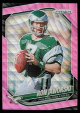 Ron Jaworski 2025 Panini Prizm #207 Pink Wave