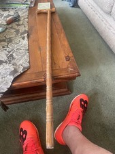 Handmade Wooden Walking Cane - 35 " oak handle USA