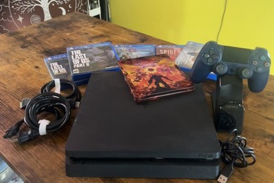Sony PS4 Slim 1TB Bundle w/ Controller, DOOM Steelbook + 9 Games & Dock