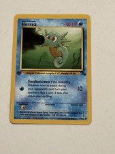 Pokémon TCG Horsea Fossil 1st Edition Common - Near Mint Copies!