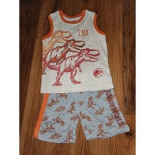 Jurassic World Boys Outfit Size 3t Shorts Short Sleeve Shirt
