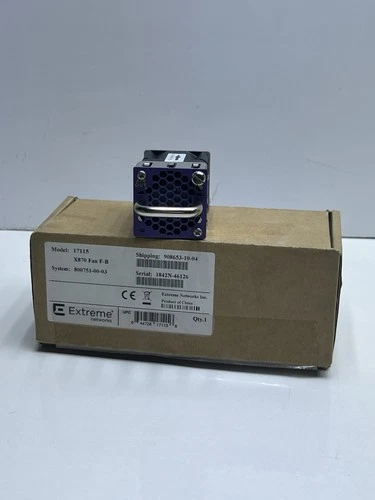Extreme Networks 17115 X870 Fan F-B Module