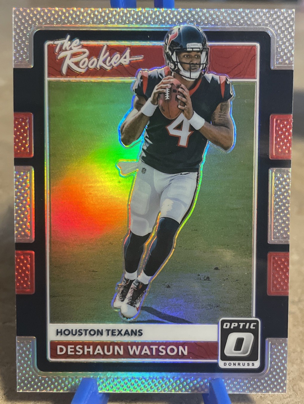 2017 Donruss Optic The Rookies Deshaun Watson Holo #8 