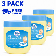 Pack-3 Baby Love Baby Petroleum Jelly 6oz 170g Baby Fresh Scent Moisturizing
