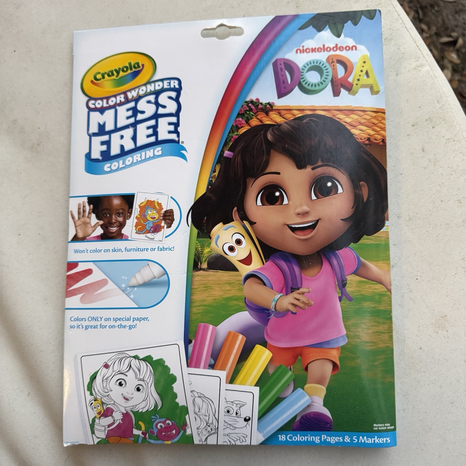 Crayola Color Wonder Mess Free Nickelodeon DORA New