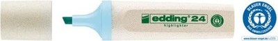 edding 24 Ecoline Highlighter - Pastel Blue - 1 Highlighter - Chisel nip 2-5 mm
