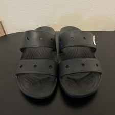 Crocs Classic Black Slide Sandal Size Men 10 Women 12 Iconic Comfort