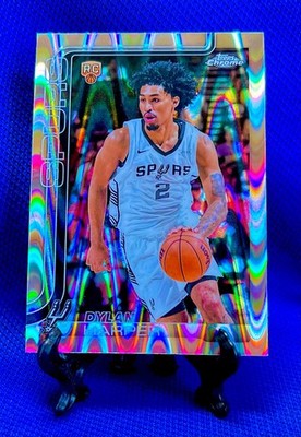 Dylan Harper 2025-26 Topps Chrome RayWave Parallel Rookie #252 