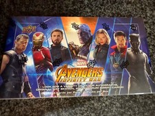2018 Upper Deck Marvel Avengers Infinity War Factory Sealed Hobby Box 9 Packs