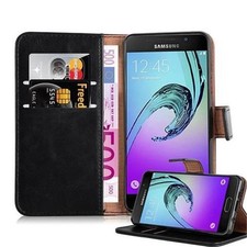 Case for Samsung Galaxy A3 2016 Protection Wallet Cover Magnetic Luxury Book