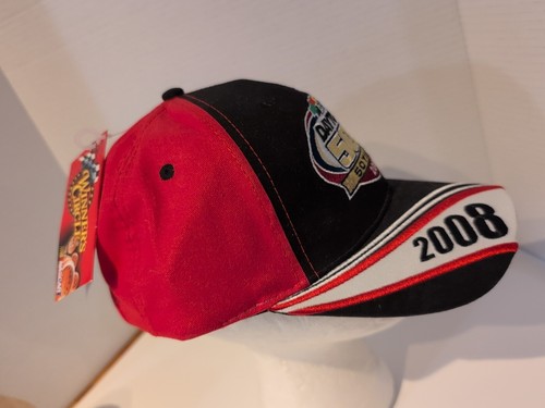 2008 50 Years Daytona 500 Black & Red Adjustable Cap Hat NASCAR New with tag - Picture 6 of 14