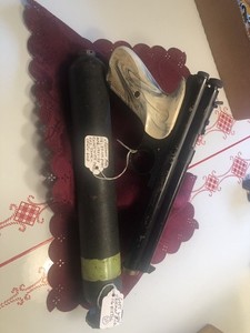 Vintage Crosman Air Pistol No 116  “22” With CO2 Bulk Tank Rare Combo 