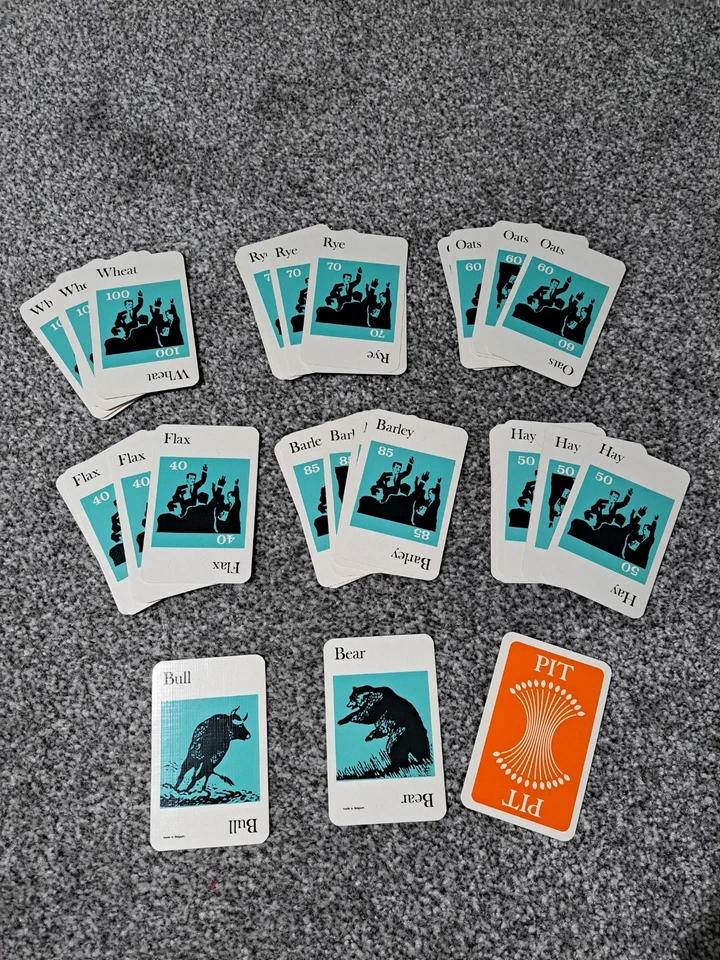 VINTAGE - Pit Card Game - COMPLETE - Bull and Bear - Market Trading Game - Image 4 of 4